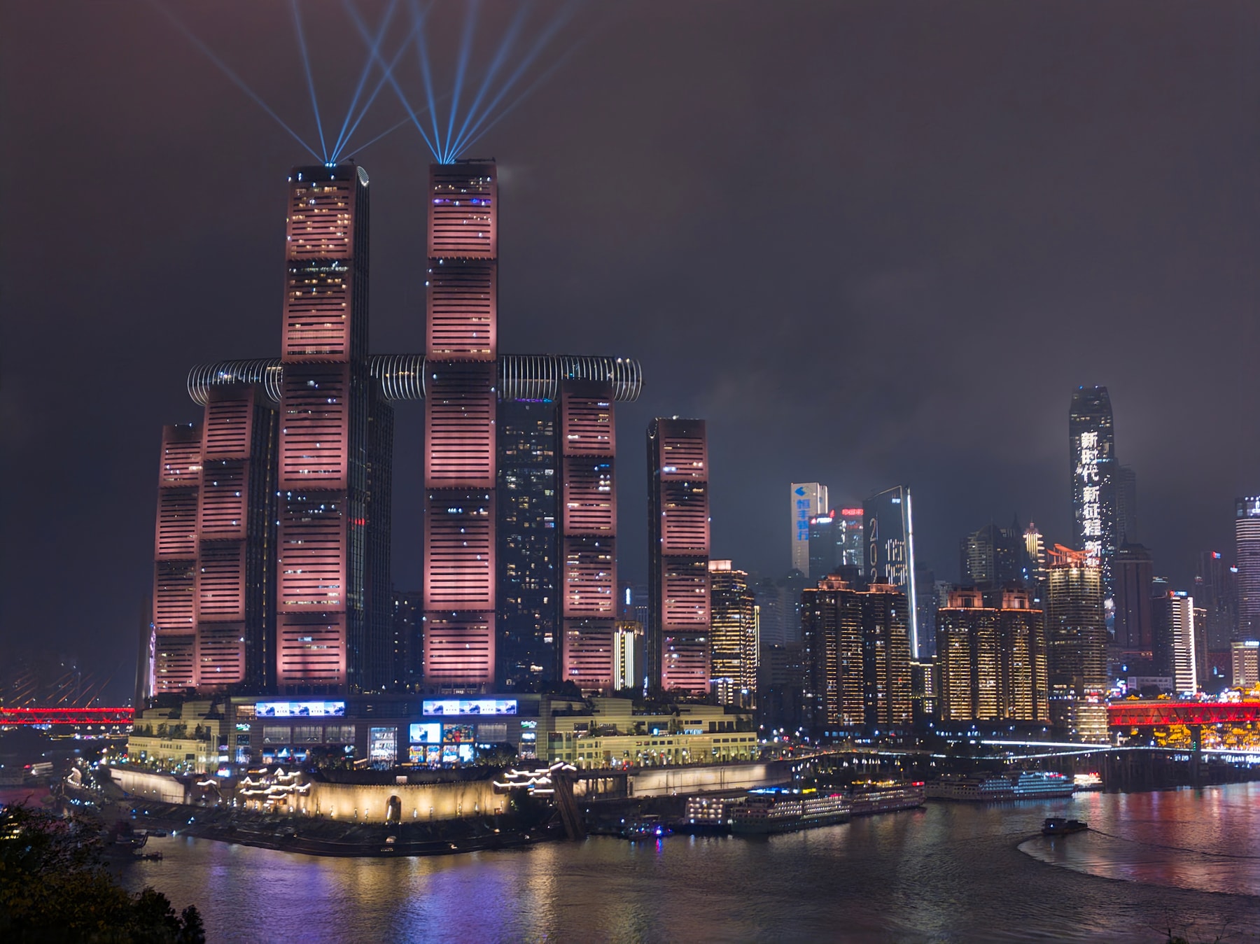 两江夜景